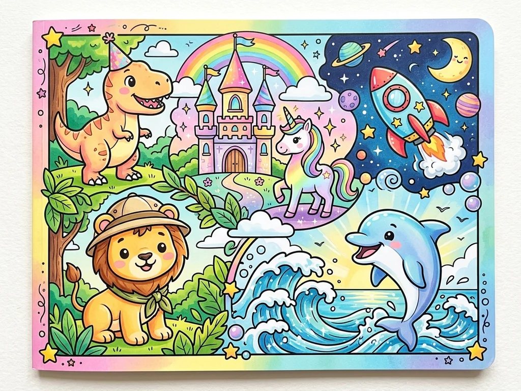 Mega Pack Geral 500 Desenhos Infantis