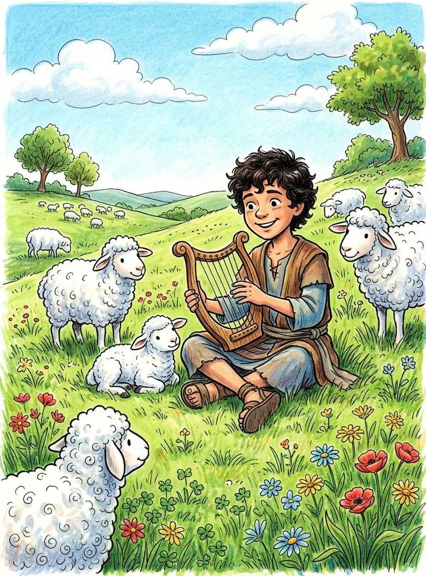 Capa Volume 04: Davi, Daniel e Heróis da Fé